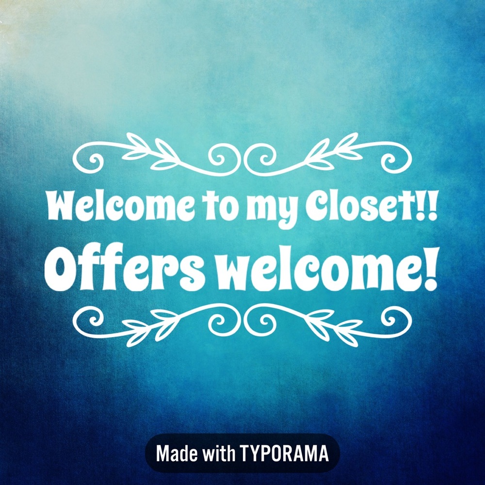 Welcome